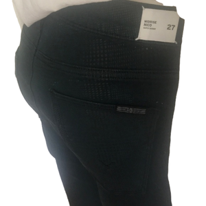 Hudson Nico Super Skinny Midrise  teal Jeans